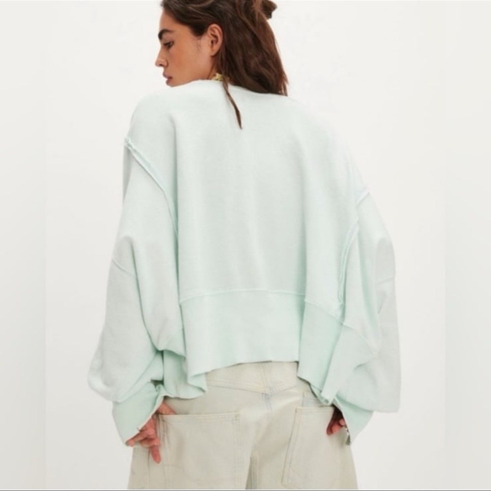 NWT We the Free Camden Cropped Sweatshirt - Picture 2 of 4
